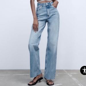 Zara wide leg jeans
